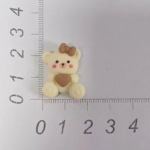 Bow Heart Bear Charms