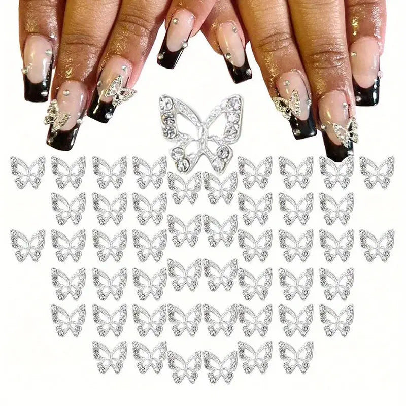 Butterfly Nail Charms