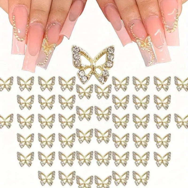 Butterfly Nail Charms