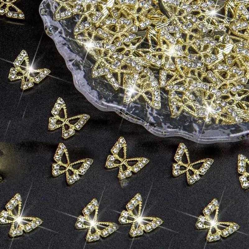 Butterfly Nail Charms