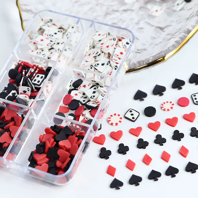 Spade Nail Charms