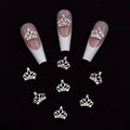 Rhinestone Crown Nail Charms