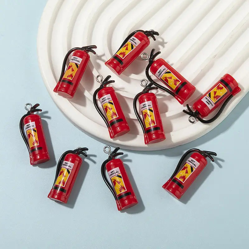 Fire Extinguisher Charms