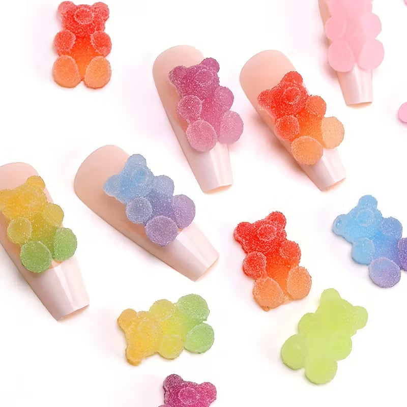 Gummy Bear Nail Charms