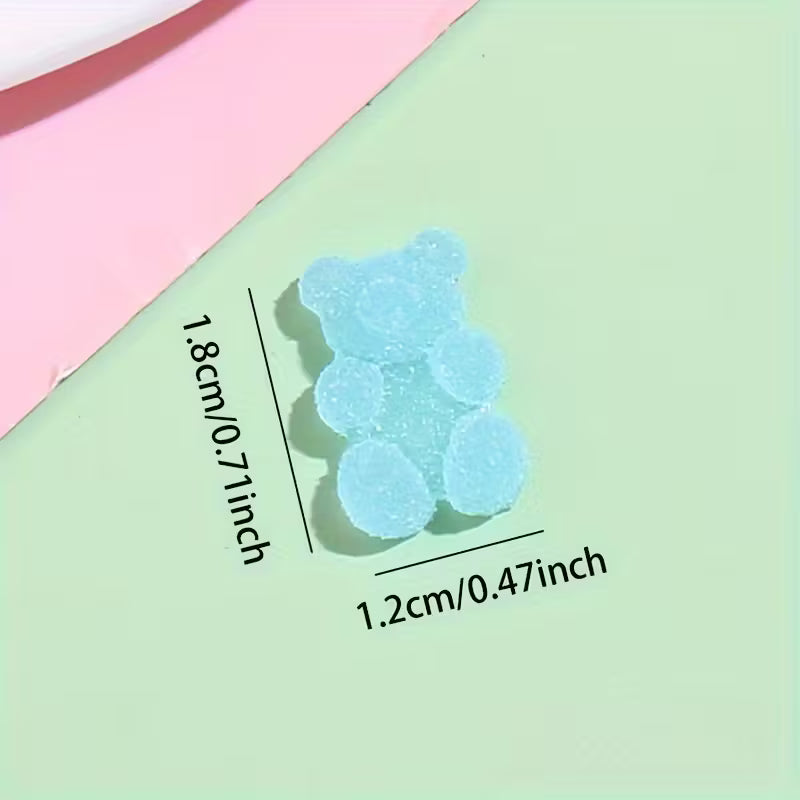 Gummy Bear Nail Charms