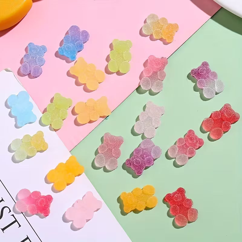 Gummy Bear Nail Charms