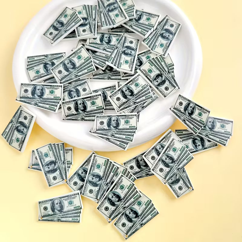 Dollar Bill Charms
