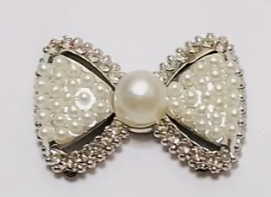 Love Heart Bow Charms