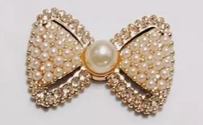 Love Heart Bow Charms