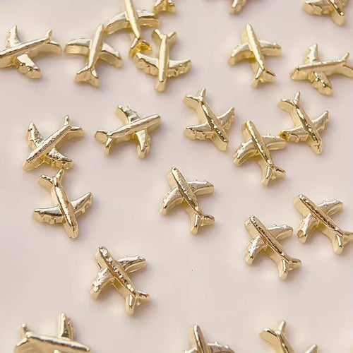 Airplane Nail Charms