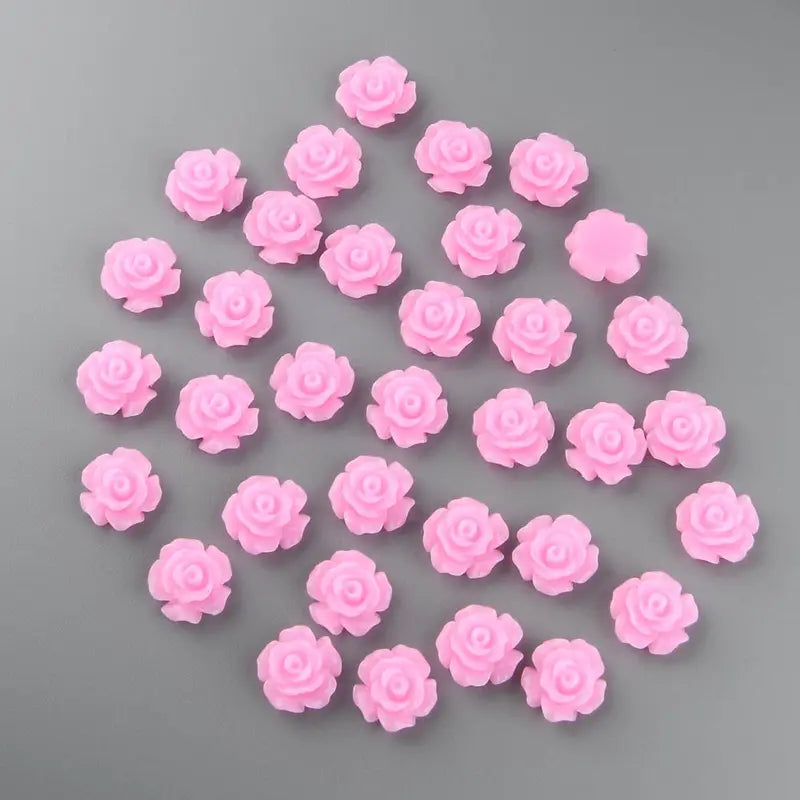 Rose Nail Charms