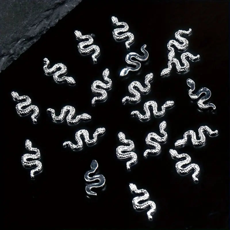 Snake Nail Charms