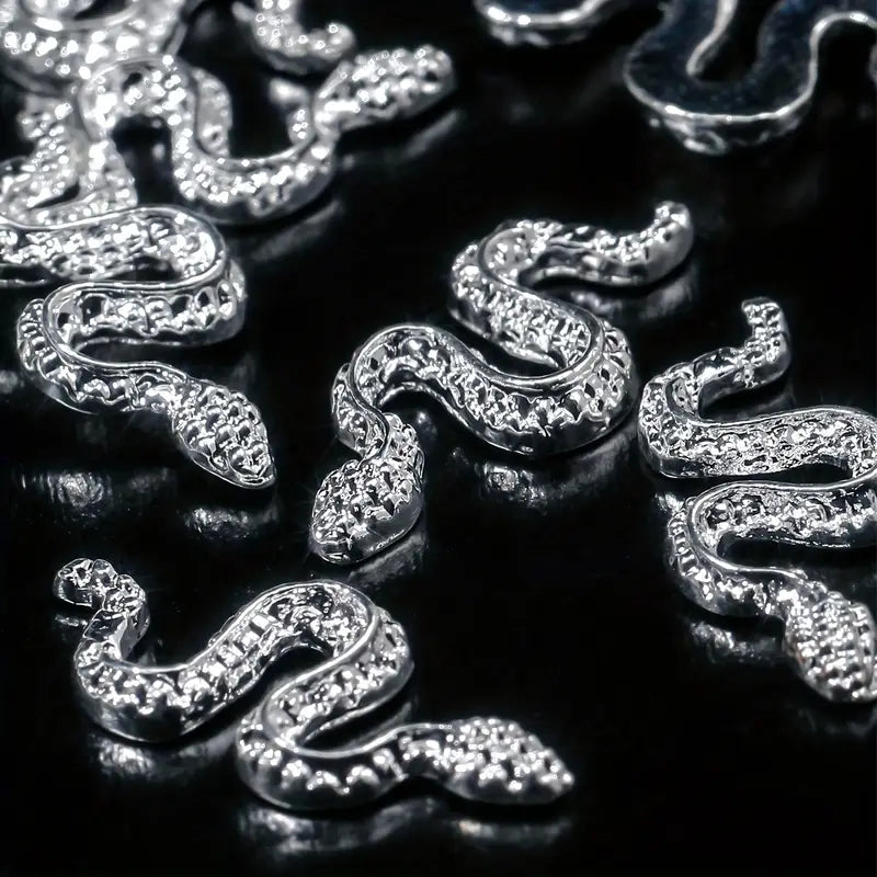 Snake Nail Charms