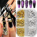 Spike Nail Charm Set / Gold and Silver